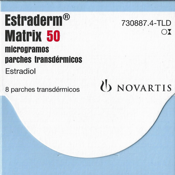ESTRADERM MX 50MCG PARCHE TRASDERMICO 8UND MERUS LABS
