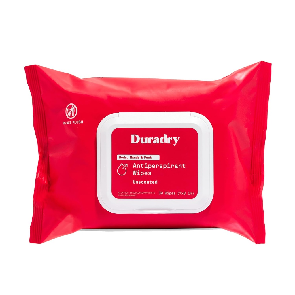 DURADRY BODY WIPES X 30 WIPES