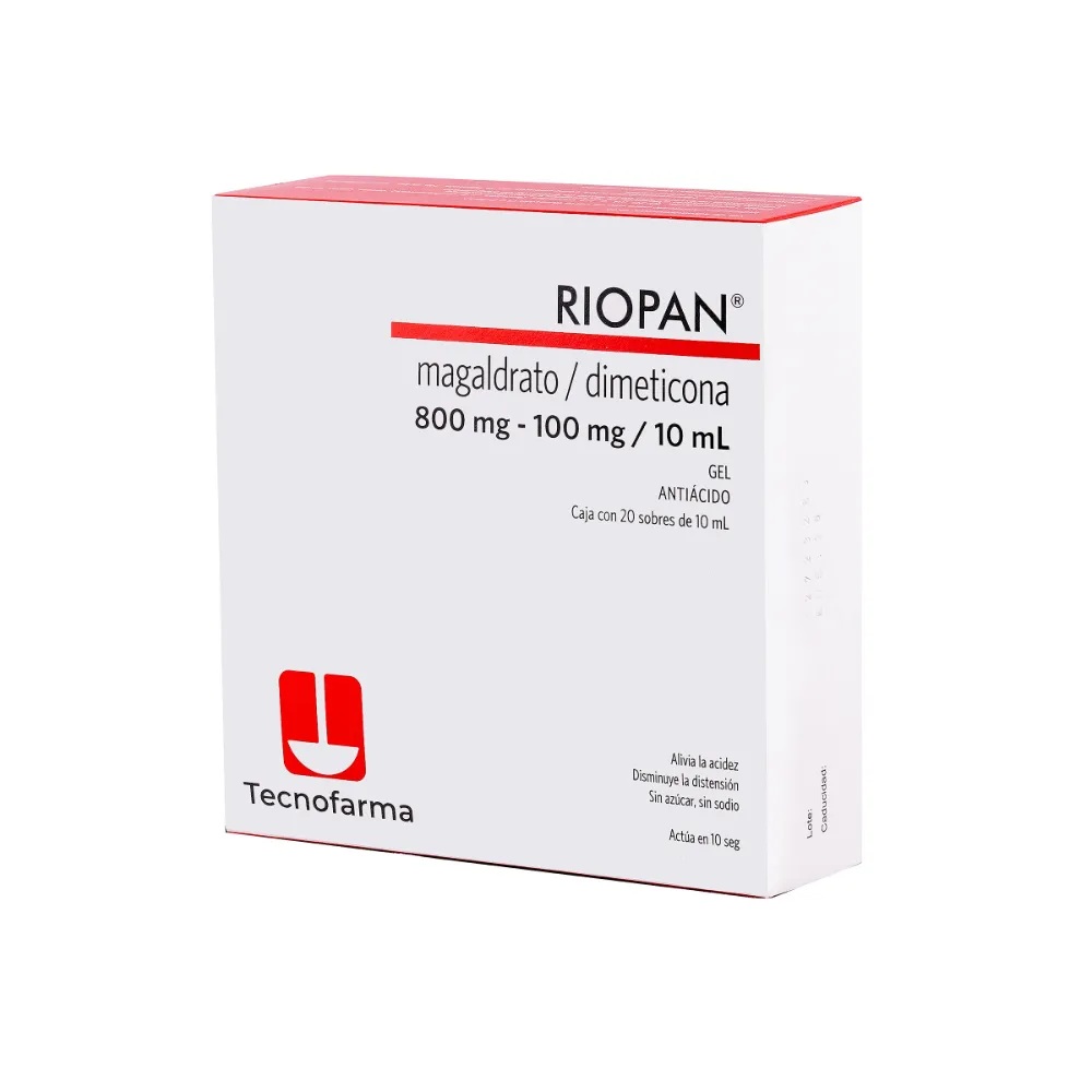 RIOPAN 800/100MG 20 SOBRES