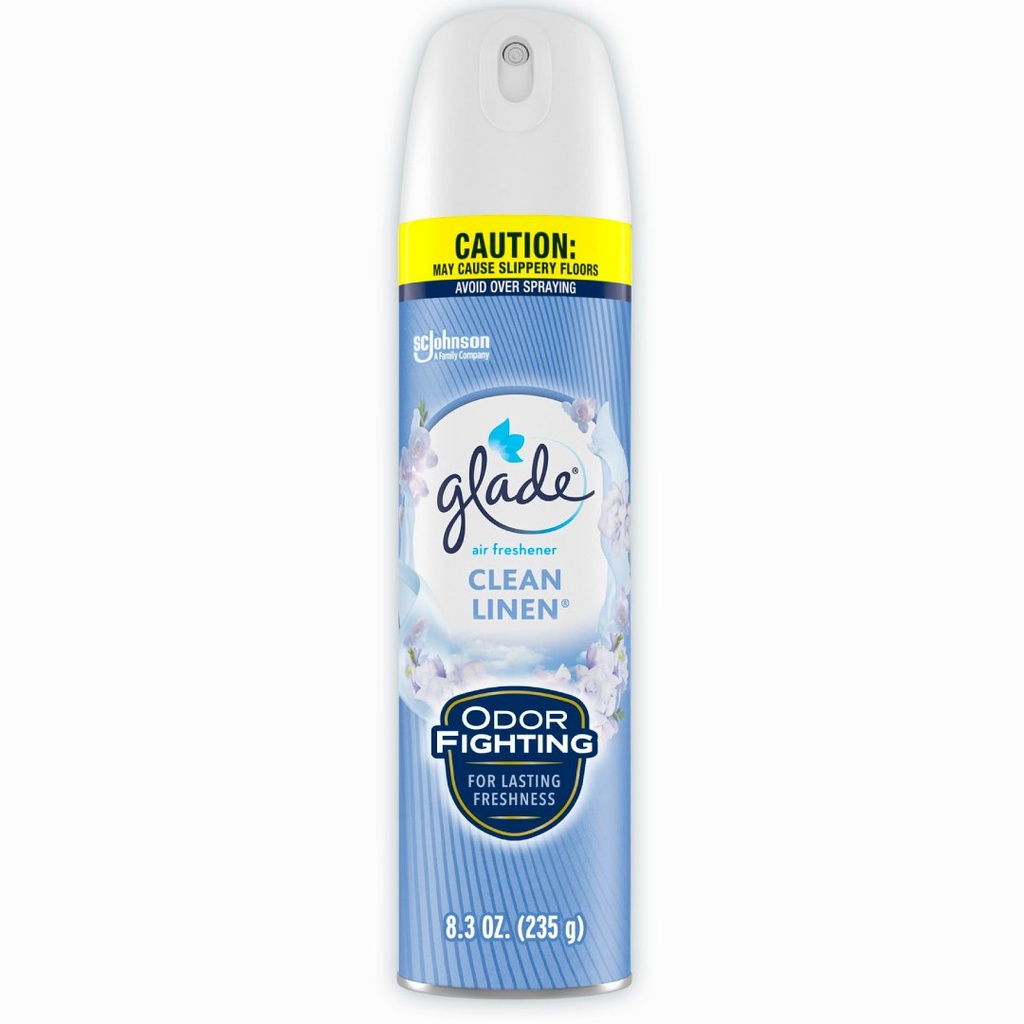 GLADE CLEAN LINEN SPRAY 235G