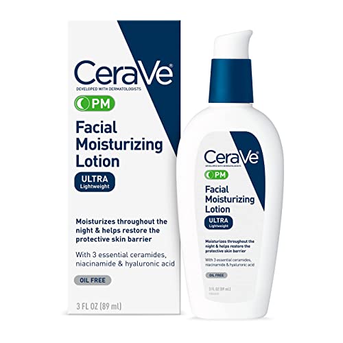 CERAVE FACIAL MOISTURIZING LOTION ULTRA LIGHTWEIGHT PM 89ML