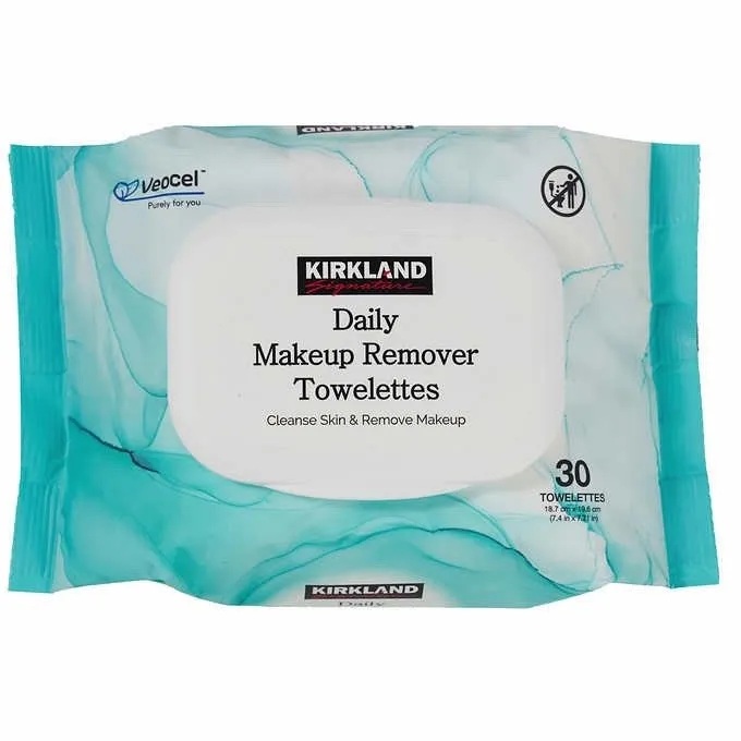 TOALLITAS FACIALES KIRKLAND DAILY MAKEUP 30 TOWELETTS