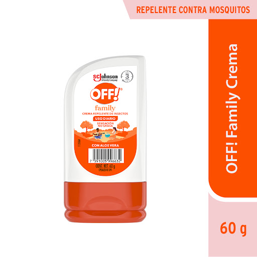 OFF FAMILY CREMA REPELENTE USO DIARIO 60G
