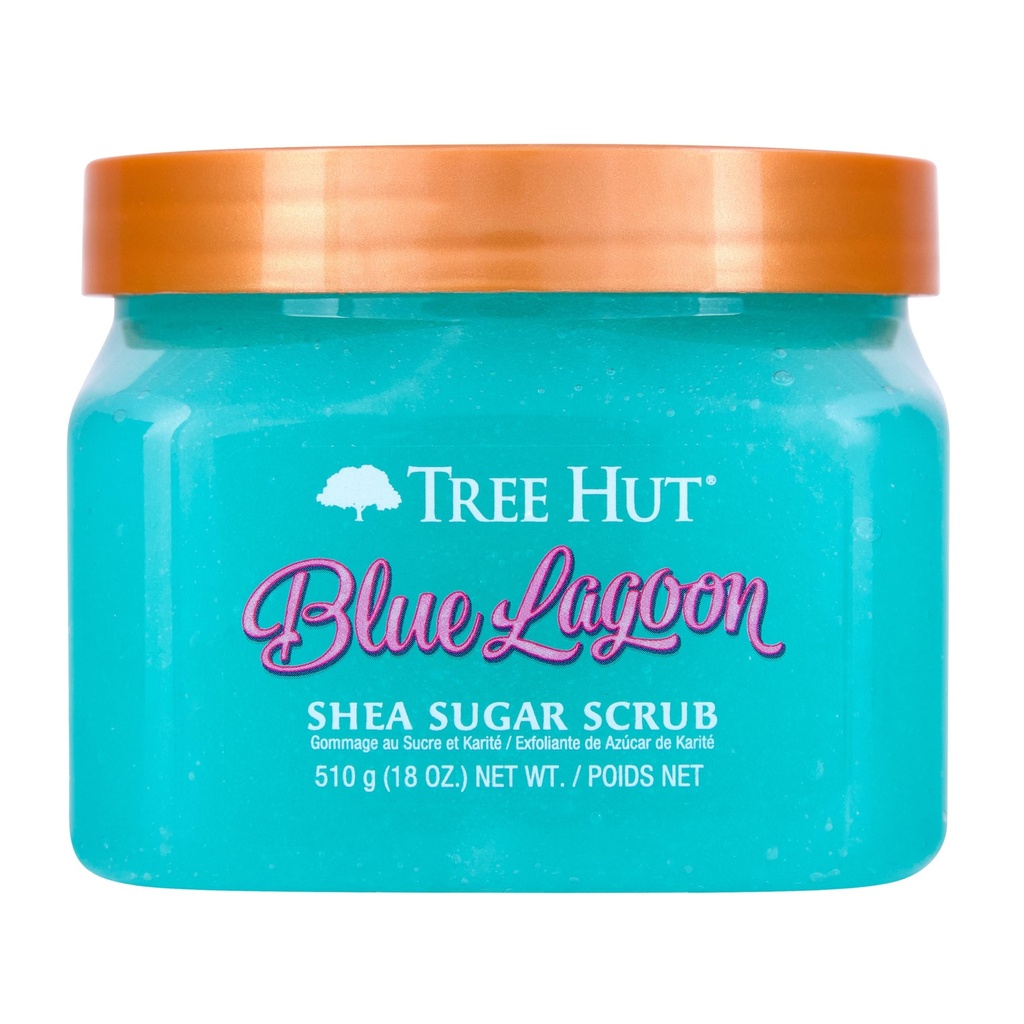 THREE HUT BLUE LAGOON SHEA SUGAR SCRUB 510G