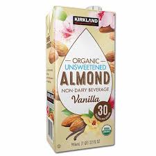 LECHE DE ALMENDRAS SABOR VAINILLA KIRKLAND 946 ML