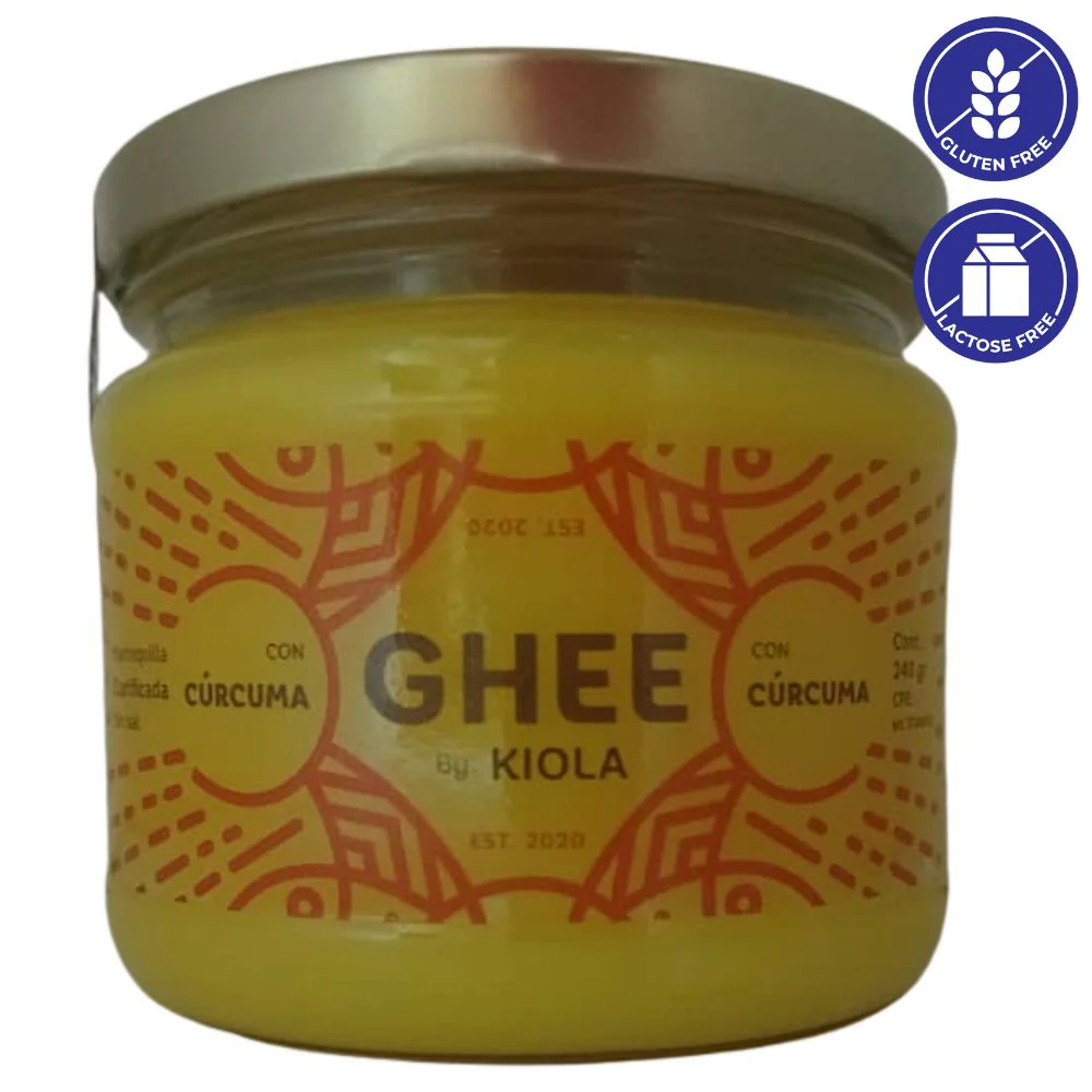 MANTEQUILLA CON CURCUMA GHEE BY KIOLA 240 GR