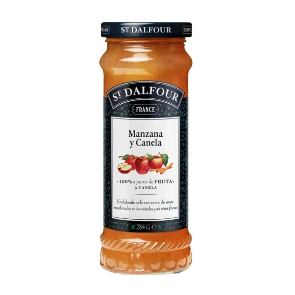 MERMELADA ST DALFOUR MANZANA Y CANELA 284 GR
