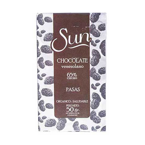 CHOCOLATE SUN KETO PASAS 50 GR