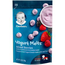 SNACKS FOR BABY YOGURT MIXED BERRIES 28 GR GERBER