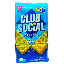 GALLETA NABISCO CLUB SOCIAL NUEVA IMAGEN 156 GR 9 UNIDADES