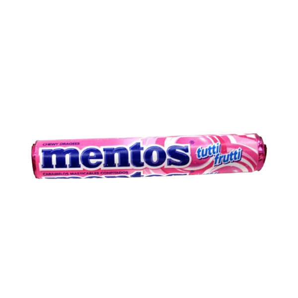 CARAMELOS MENTOS MASTICABLE TUTTI FRUTTI 29.5 GR