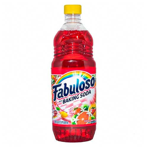 DESINFECTANTE FABULOSO BAKING SODA - CITRUS AND FRUITS 828 ML