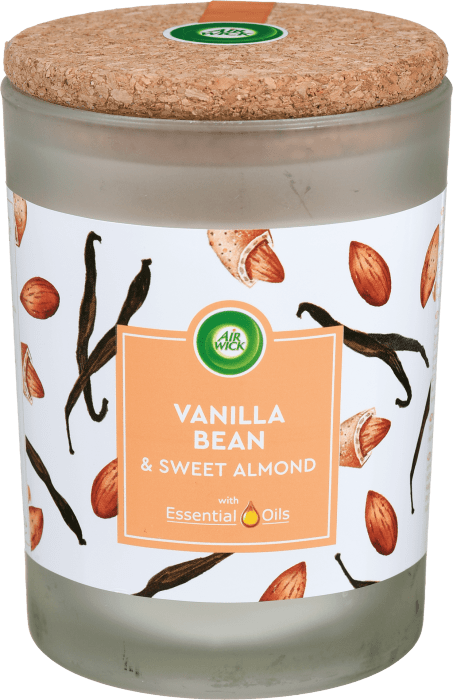 VELA AIR WICK VANILLA BEAN & SWEET ALMOND 185 GR