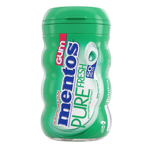 MENTOS PURE FRESH SPEARMINT 50 PIECES