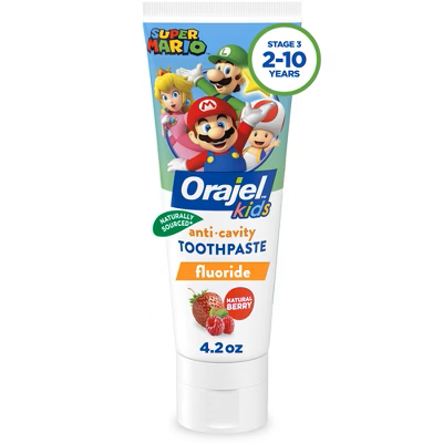 CREMA DENTAL ORAJEL KIDS ANTI-CAVITY 119 GR