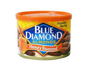 BLUE DIAMOND ALMONDS HONEY ROASTED 170 GR