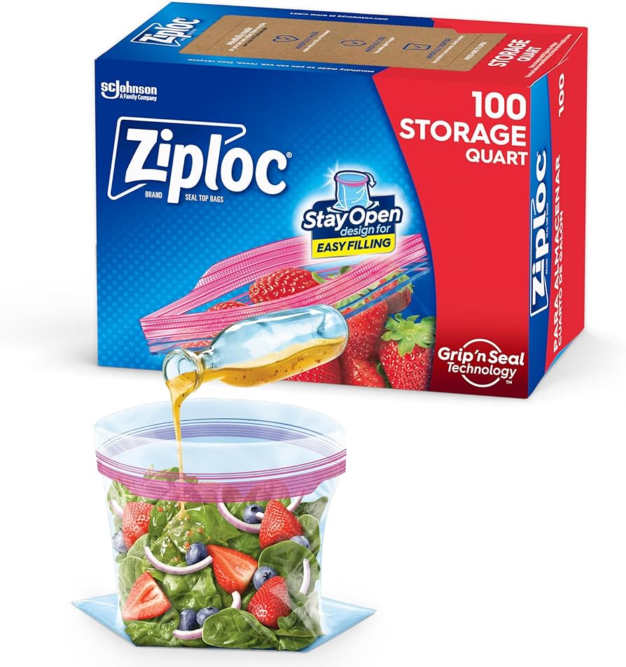 BOLSAS ZIPLOC PARA ALMACENAR 50 SEAL