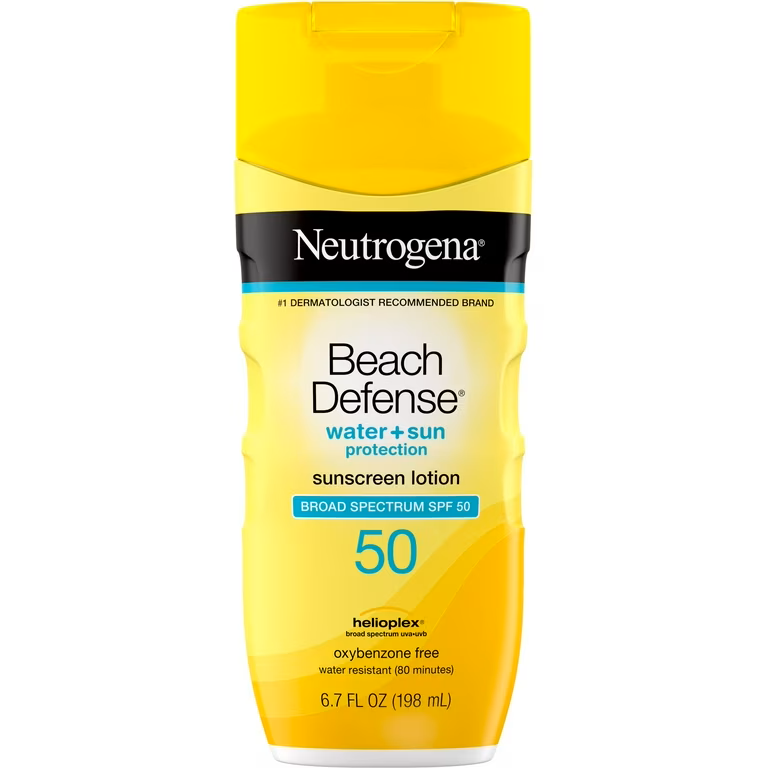 NEUTROGENA BEACH DEFENSE SPF 50 PROTECTOR SOLAR 198 ML