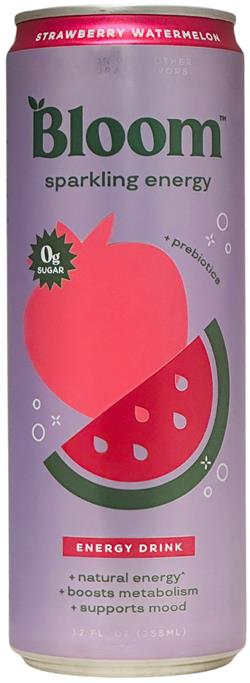 BEBIDA ENERGIZANTE BLOOM STRAWBERRY WATERMELON 355 ML