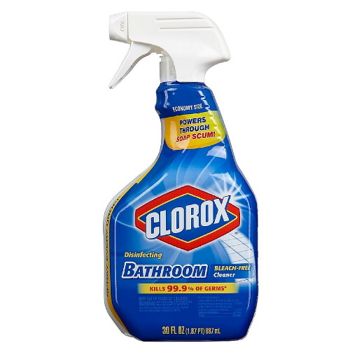 DESINFECTANTE CLOROX BATHROOM BLEACH FREE CLEANER 887 ML