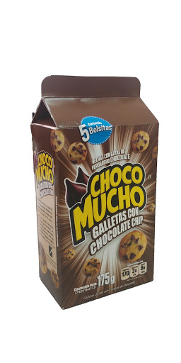 GALLETAS CHOCO MUCHO CHOCOLATE CHIPS 175 GR