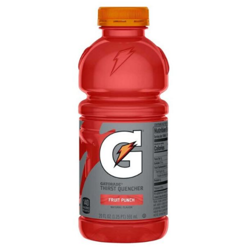 BEBIDA ENERGIZANTE GATORADE FRUIT PUNCH 355 ML