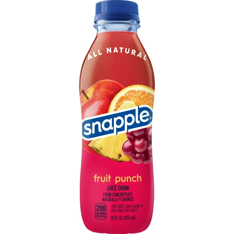 SNAPPLE TE FRUIT PUNCH ALL NATURAL 591 ML