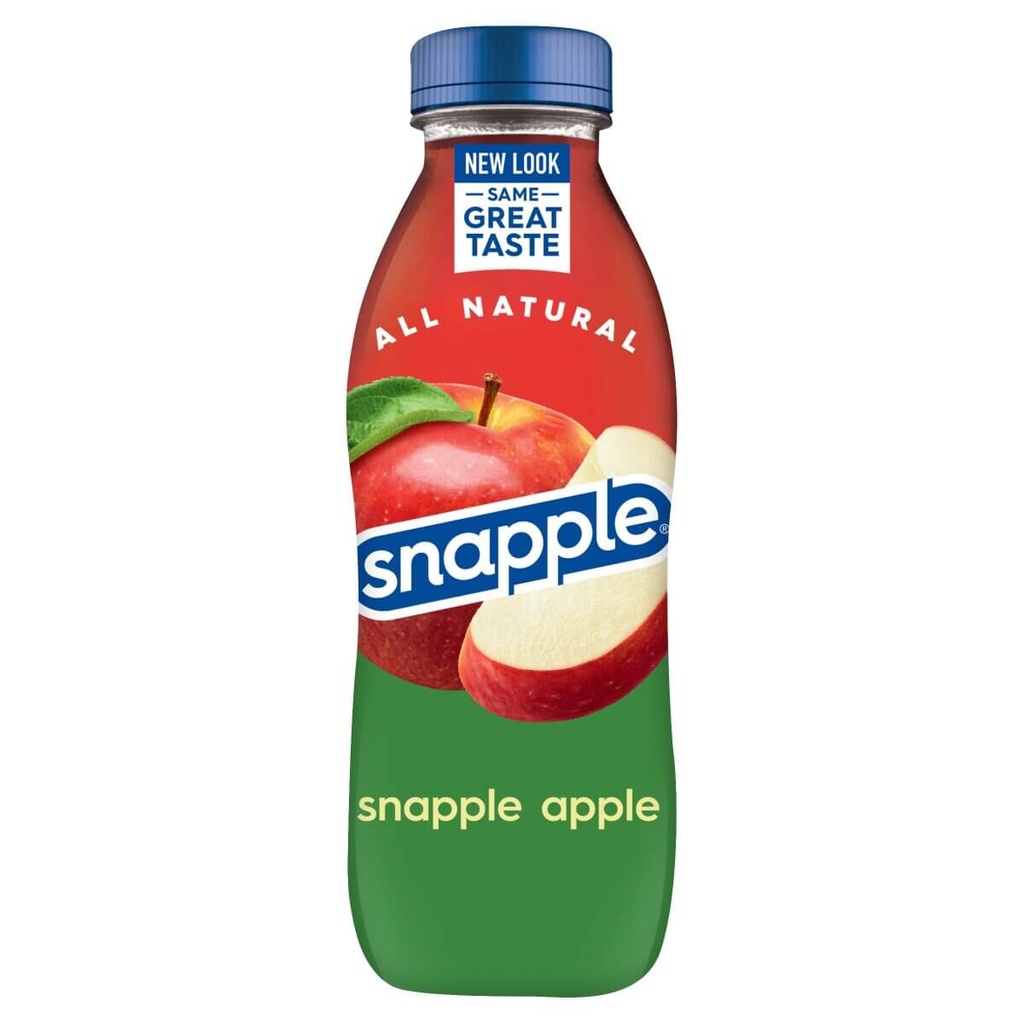 SNAPPLE TE APPLE ALL NATURAL 591 ML