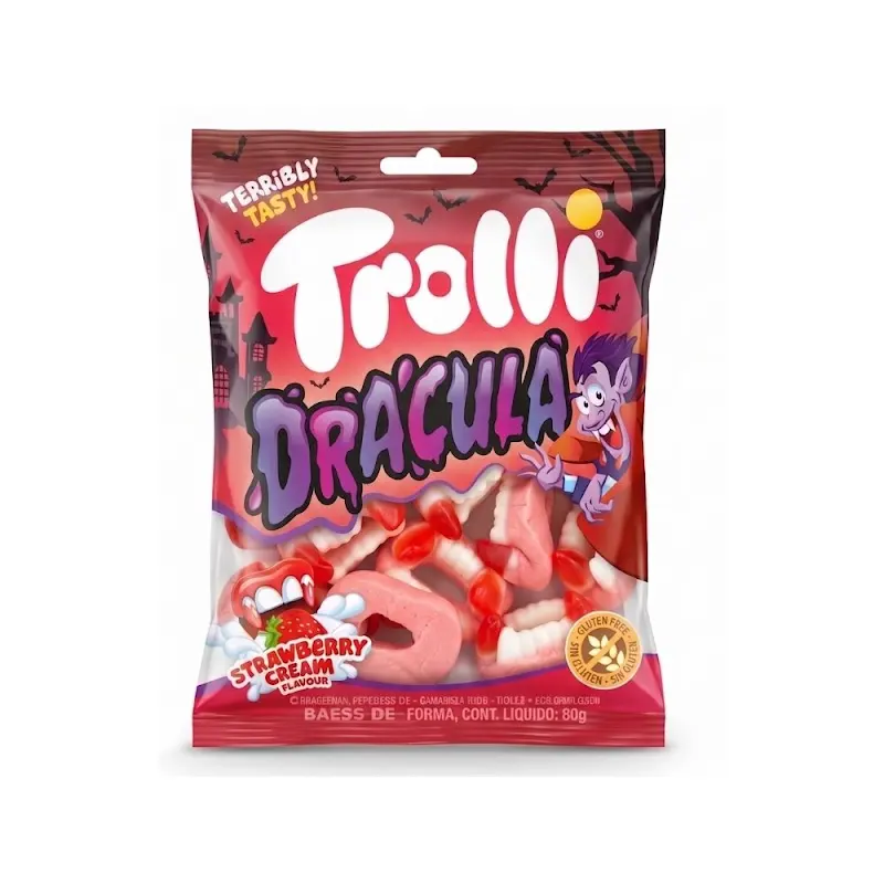 GOMITAS TROLLI DRACULA 80 GRS
