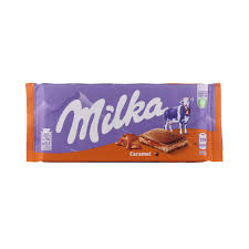 CHOCOLATE MILKA CARAMEL 100 GR