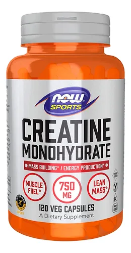 CREATINA NOW 750MG 120CA