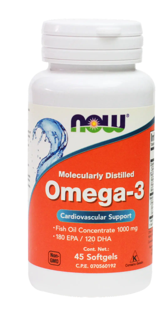 OMEGA 3 NOW 1000MG 45CA