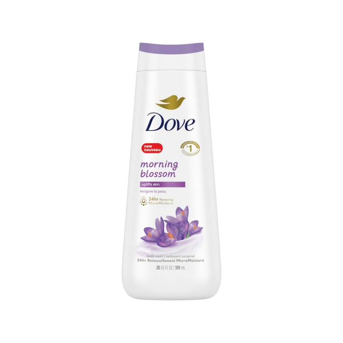 BODY WASH DOVE MORNING BLOSSOM 591 ML