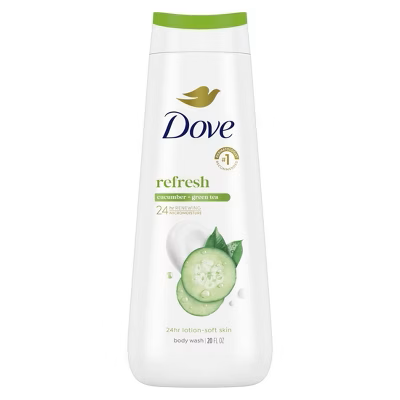 BODY WASH DOVE CUCUMBER + GREEN TEA REFRESHING 591 ML