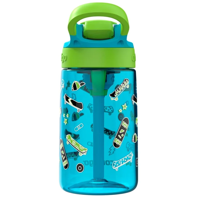 TERMO CONTIGO KIDS CLEANABLE BLUE RASPBERRY SKATER 14OZ