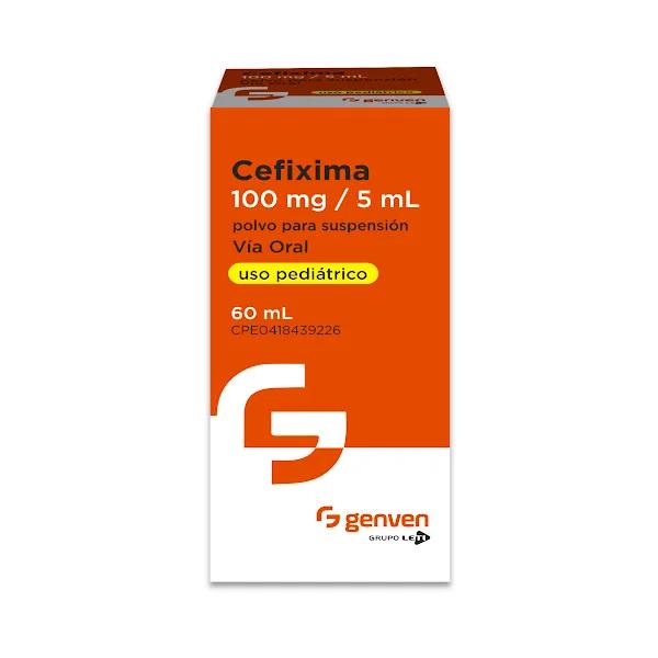 CEFIXIMA 100 MG/5ML SUSP PED 60ML GENVEN