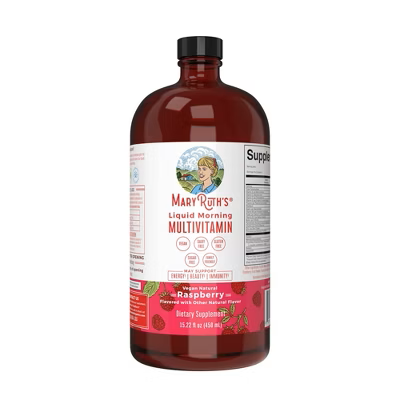 MARY RUTH'S LIQUID MORNING MULTIVITAMIN FOR ADULTS & KIDS 450ML