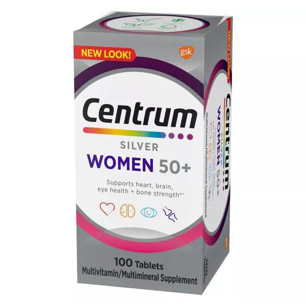 CENTRUM WOMEN SILVER 50+ 100TAB