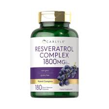 RESVERATROL COMPLEX 1800MG 180 CAPS CARLYLE