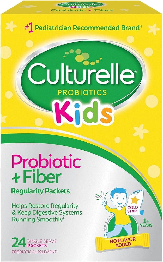 CULTURELLE KIDS PROBIOTIC + FIBER 24 SINGLE SERVE