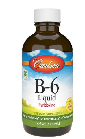 B-6 LIQUID PYRIDOXINE 120 ML CARLSON