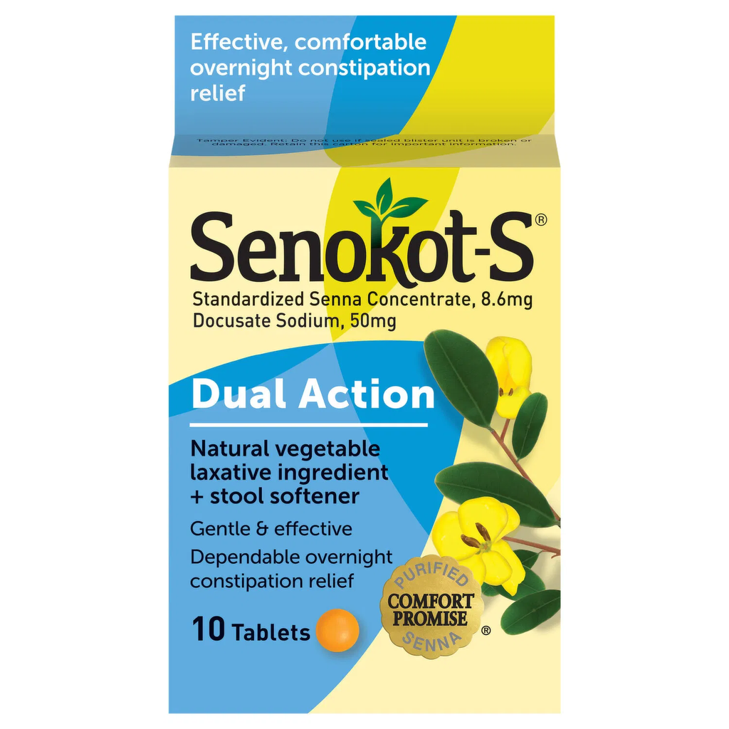 SENOKOT - S DUAL ACTION 10TAB