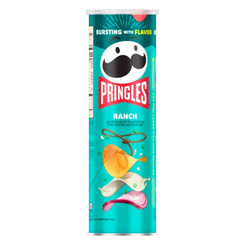 PAPAS PRINGLES RANCH 158 GR