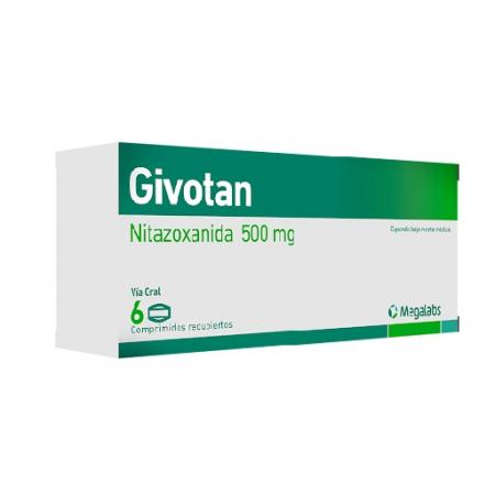 GIVOTAN 500MG X 6CAP