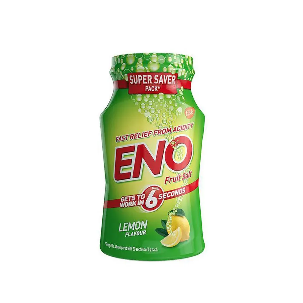 ENO FRUIT SALT LEMON FLAVOUR 100G