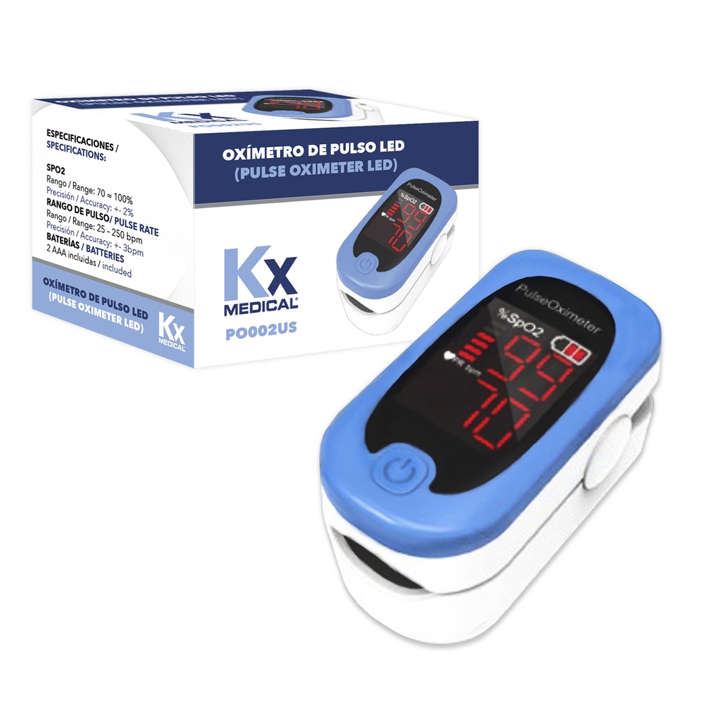 OXIMETRO DE PULSO LED