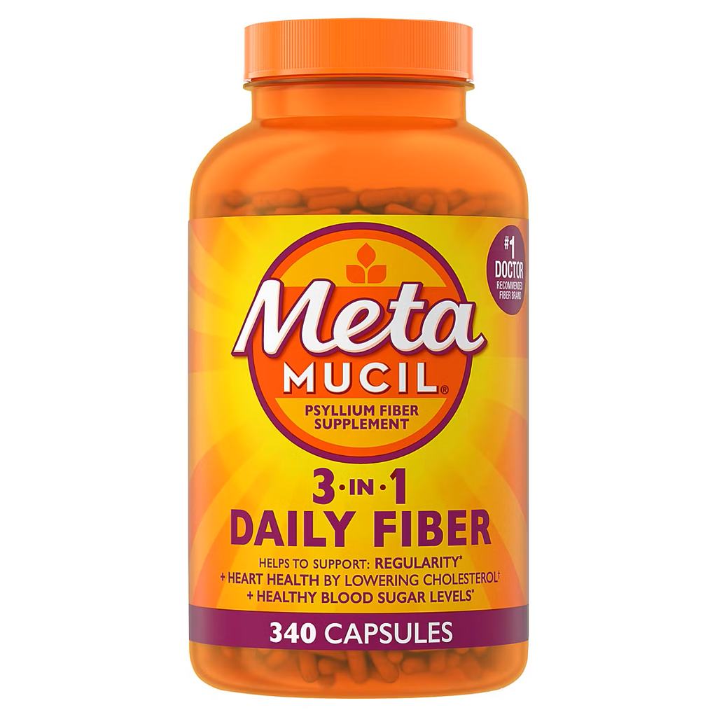 METAMUCIL 3EN1 DAILY FIBER 340 CAP