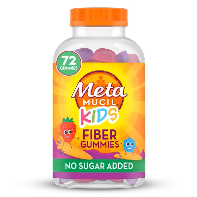 METAMUCILFIBER GUMMIES KIDS NO SUGAR 72 GUMMIES