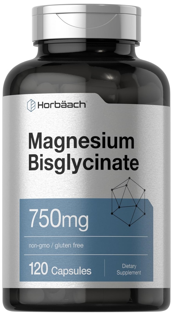 MAGNESIUM BISGLYCINATE 750 MG HORBAACH 120 CAP
