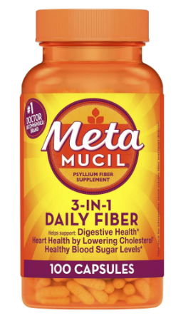 METAMUCIL 3EN1 DAILY FIBER 100 CAP